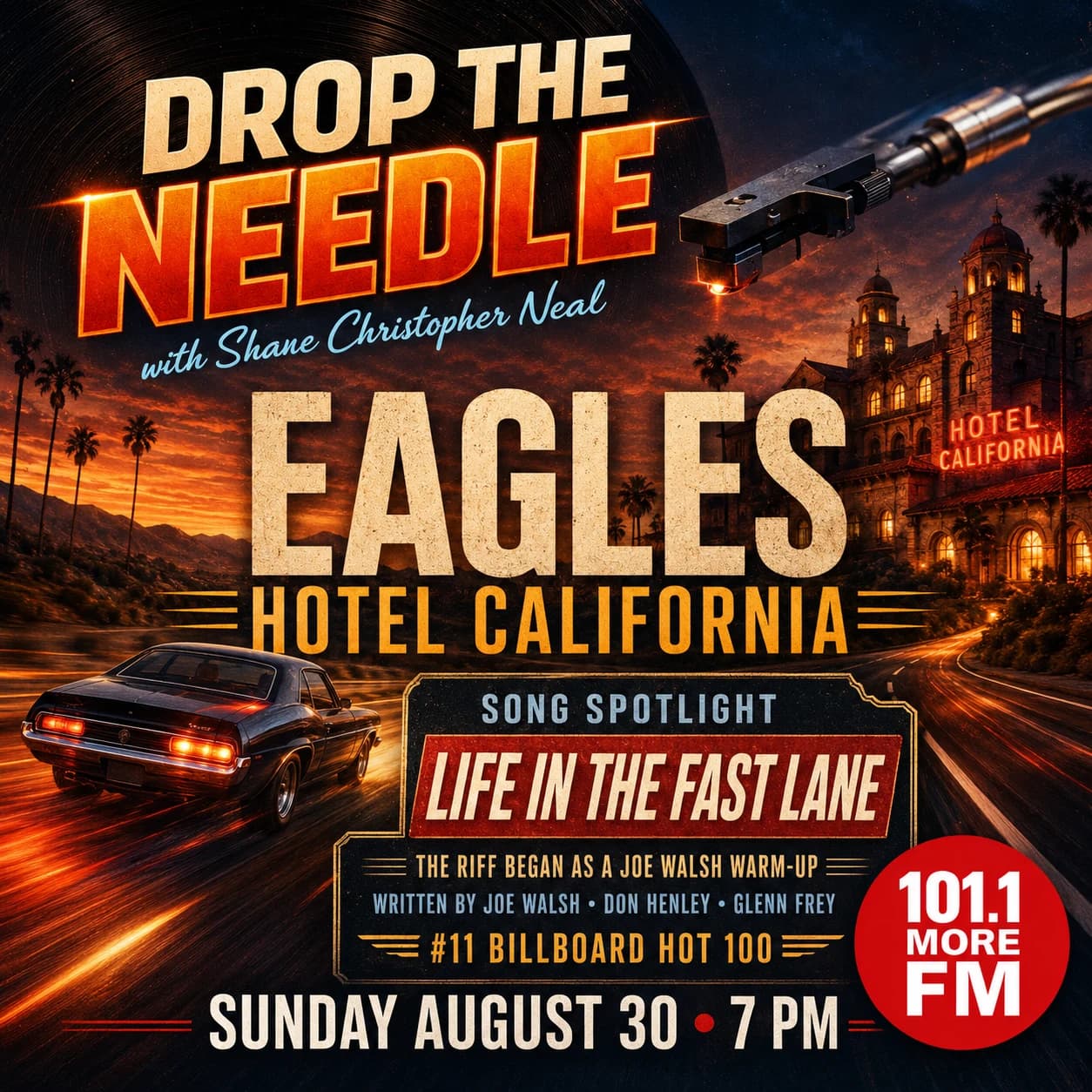 Drop the Needle: Hotel California episode artwork