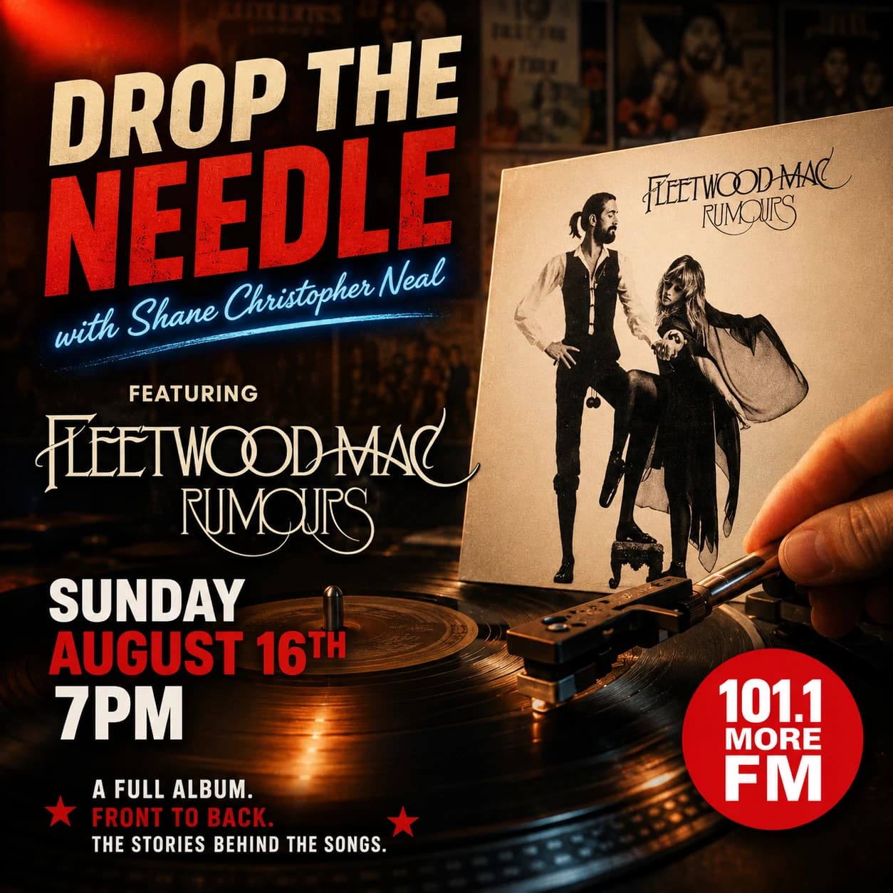 Drop the Needle: Rumours episode artwork