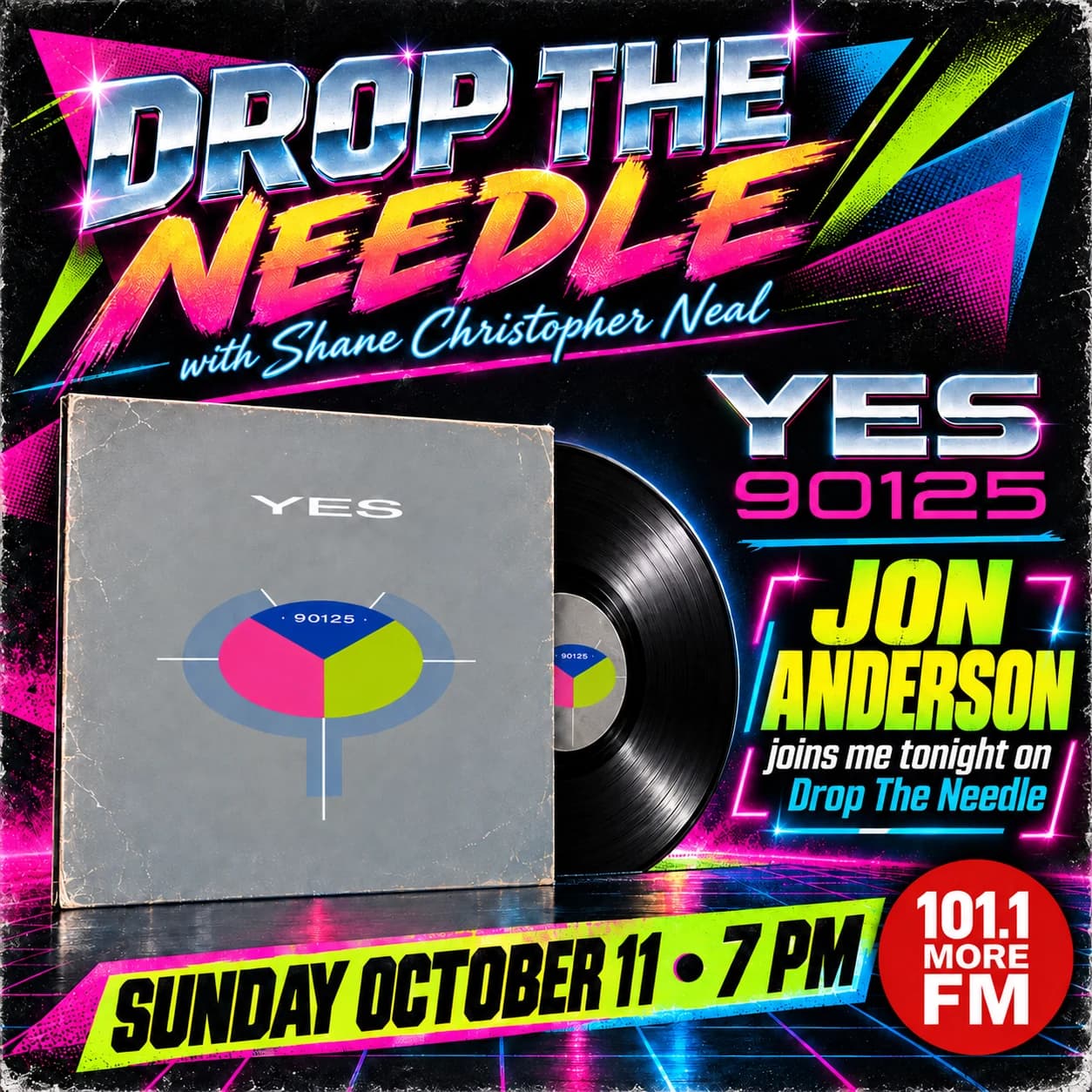 Drop the Needle: 90125 with Jon Anderson episode artwork